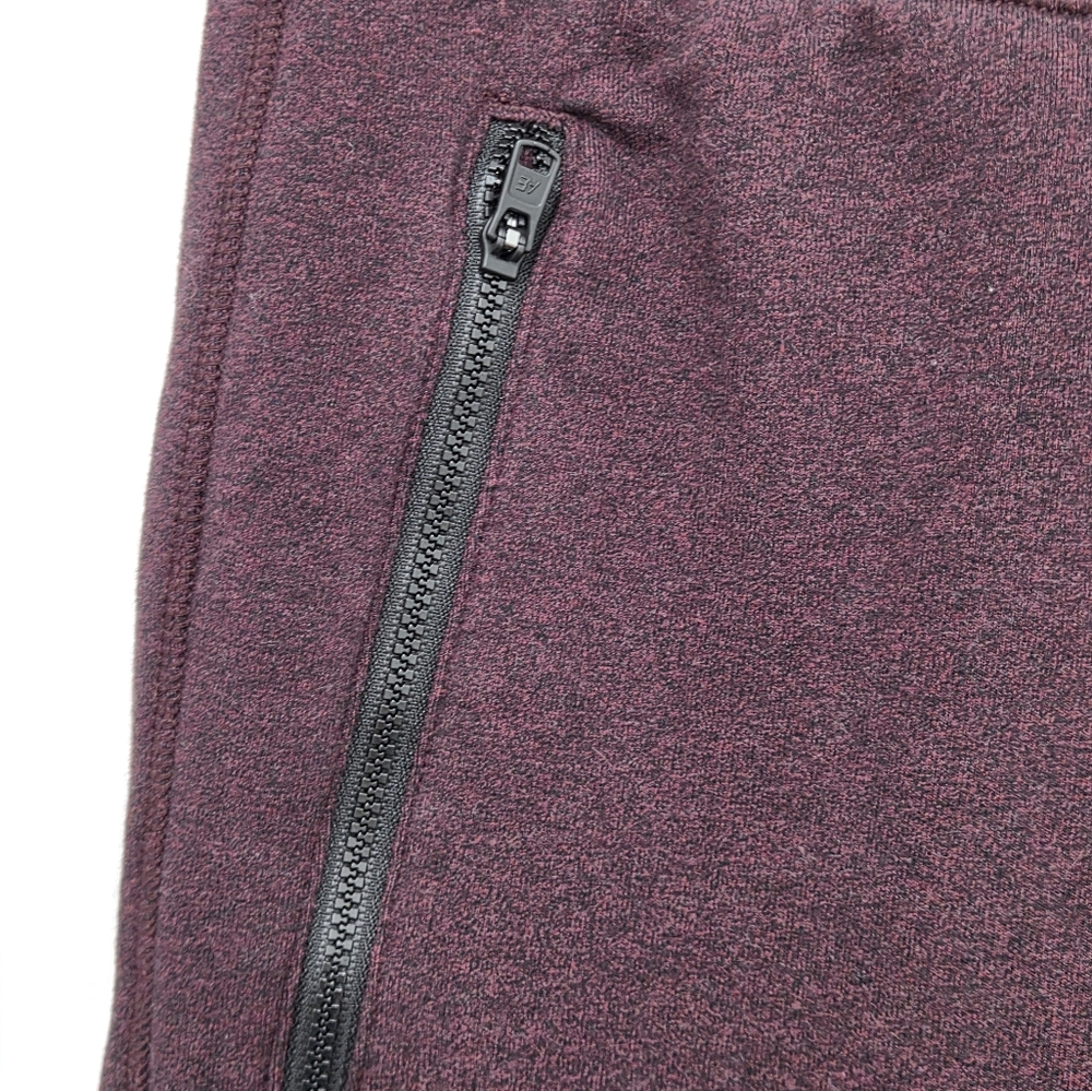 American Eagle Fleece Dark Plum Jogger Pants Mens  Active Loungewear Sz Large - Picture 3 of 16